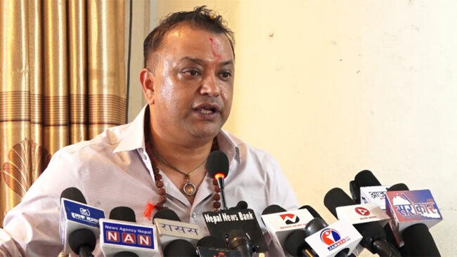 कांग्रेस–एमालेको ७ बुँदे सहमति संसदबाट सार्वजनिक गर्न गगन थापाको माग