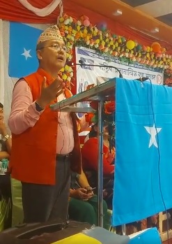 साँखुमा राजेन्द्र लिङदेनको संवोधन : देश अहिले आँधी आउनु पूर्वको सन्नटाको अवस्थामा छ