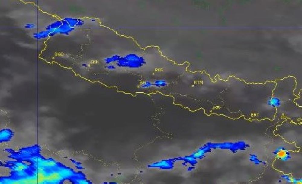 देशभर मौसममा विविध असर: वर्षा, हिमपात र हावाहुरीको सम्भावना