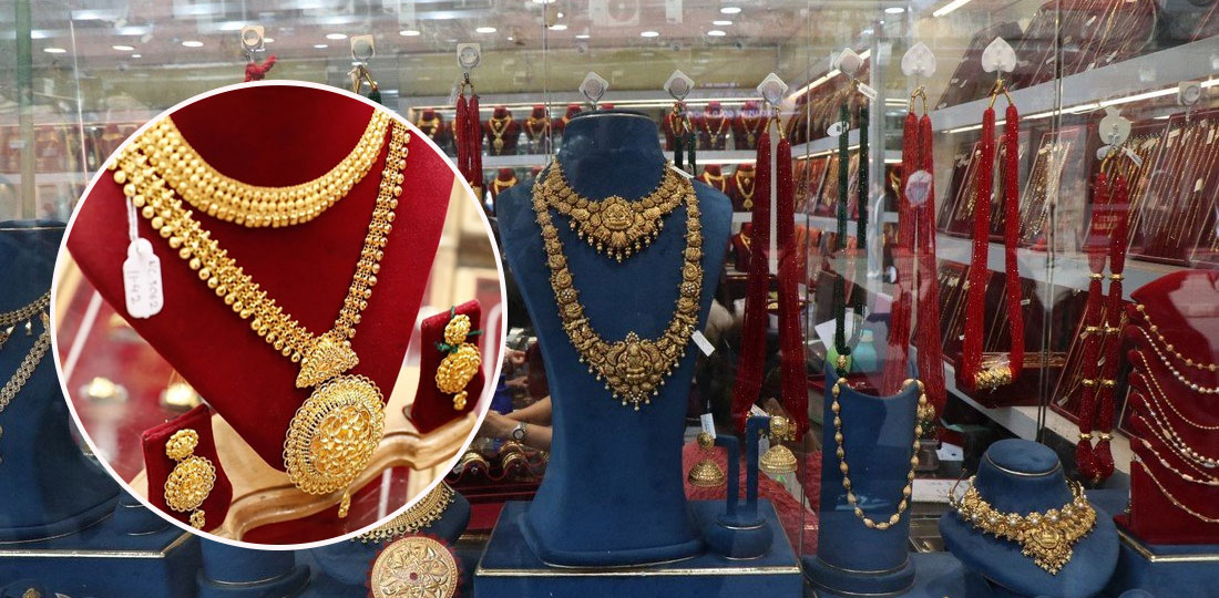 एक तोला सुनको मूल्य दुई लाख नजिक, चाँदीको भाउ पनि उकालो