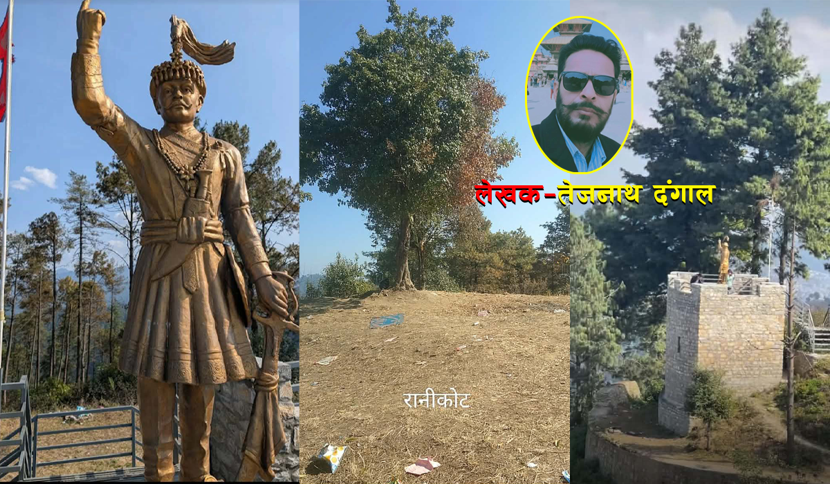 इतिहासको साक्षी : बुकाचो र रानीकोट गढी