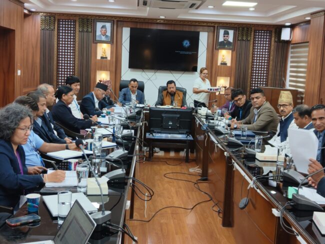 काठमाडौँका अव्यवस्थित तार हटाउन सरकारको कडाइ, सबै निकायलाई समयसीमा तोक्न निर्देशन